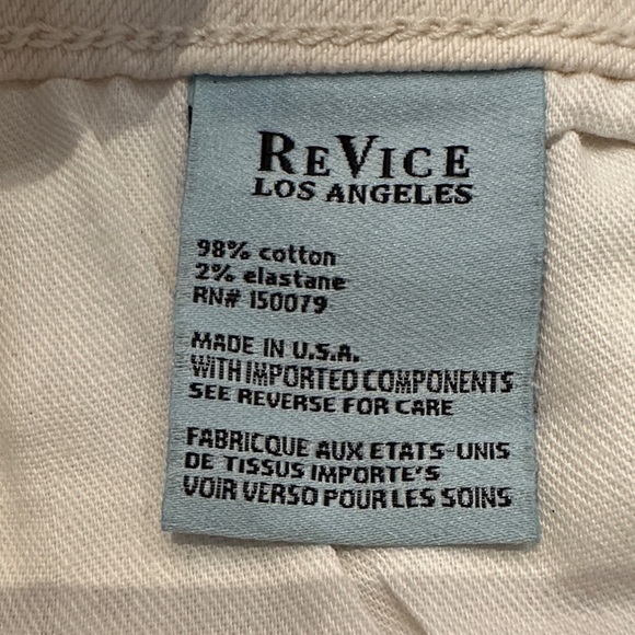 REVICE Animal Print Flare Jeans - Picture 5 of 5